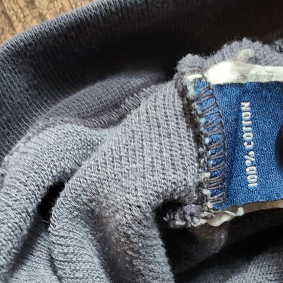 McKenzie Tribe Long Sleeve Crew Neck Sweatshirt Size Medium Made in Italy Purple - Picture 6 of 9